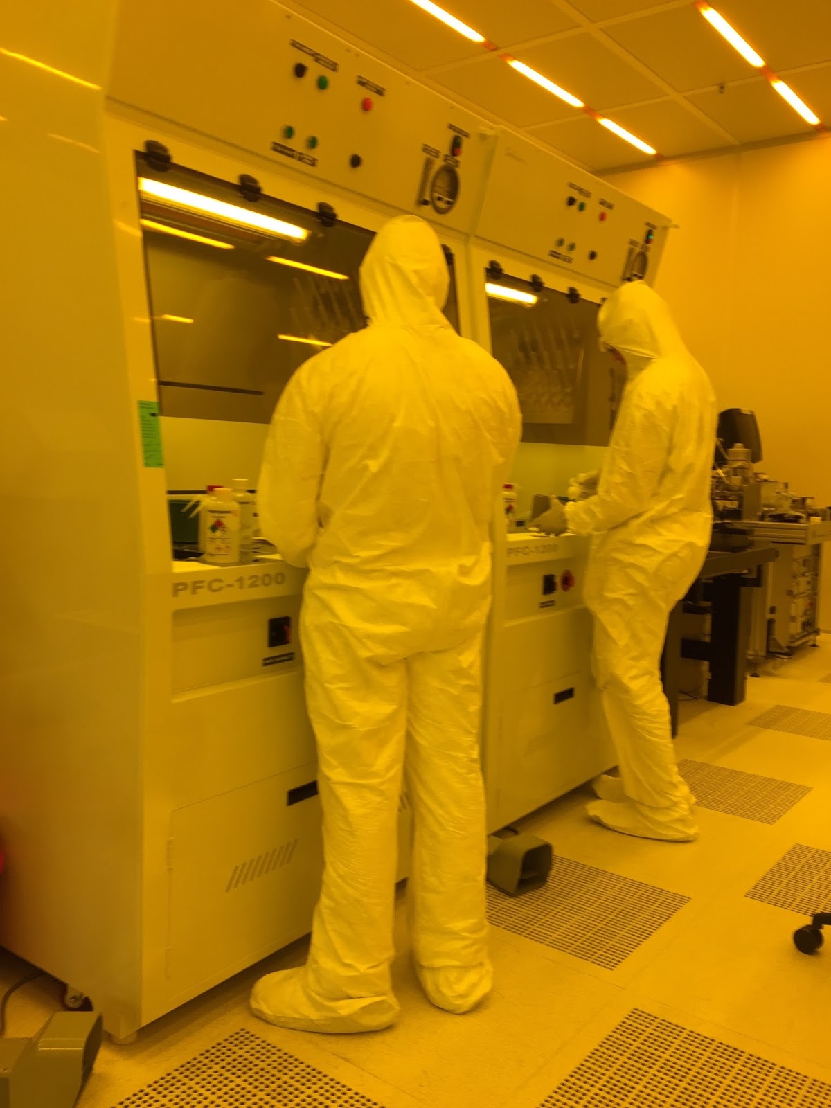 Washing Solar Cells in the Clean Room